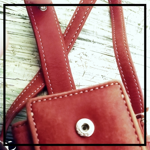 Vintage Coach Leather Cell Phone Case RARE - Picture 5 of 6